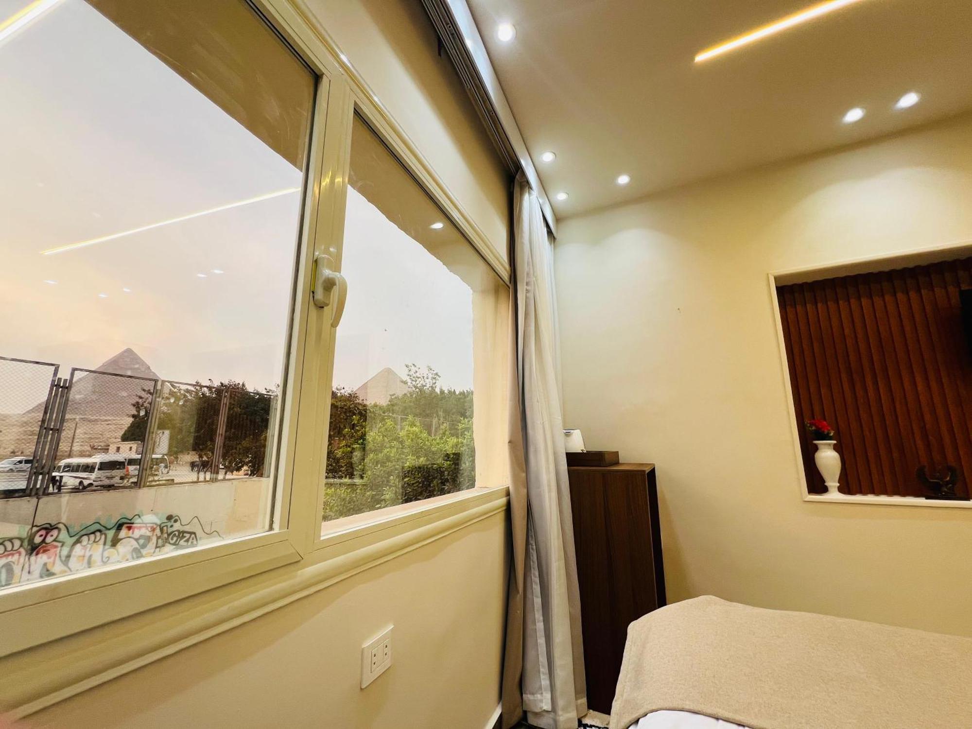 Hotel Great Scarab Pyramids View Kafret el-Gabal Exterior foto