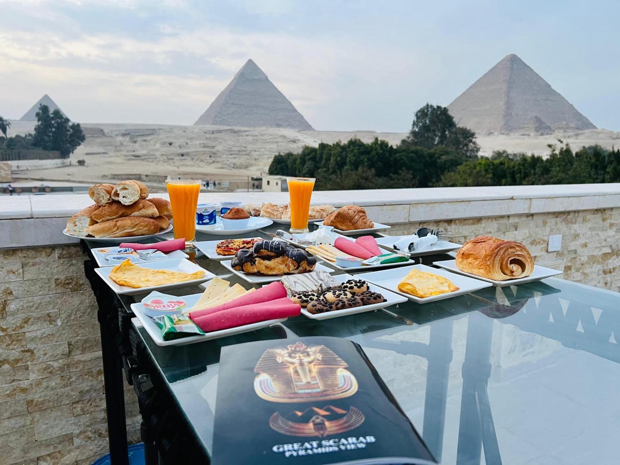 Hotel Great Scarab Pyramids View Kafret el-Gabal Exterior foto